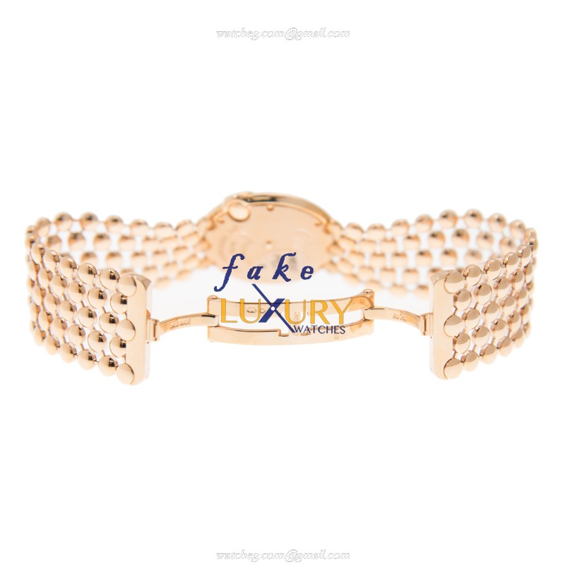 Cartier WE902071 Ballon Bleu Replica Watch, 18kt Rose Gold & Diamond Case, White Mother of Pearl - Image 5
