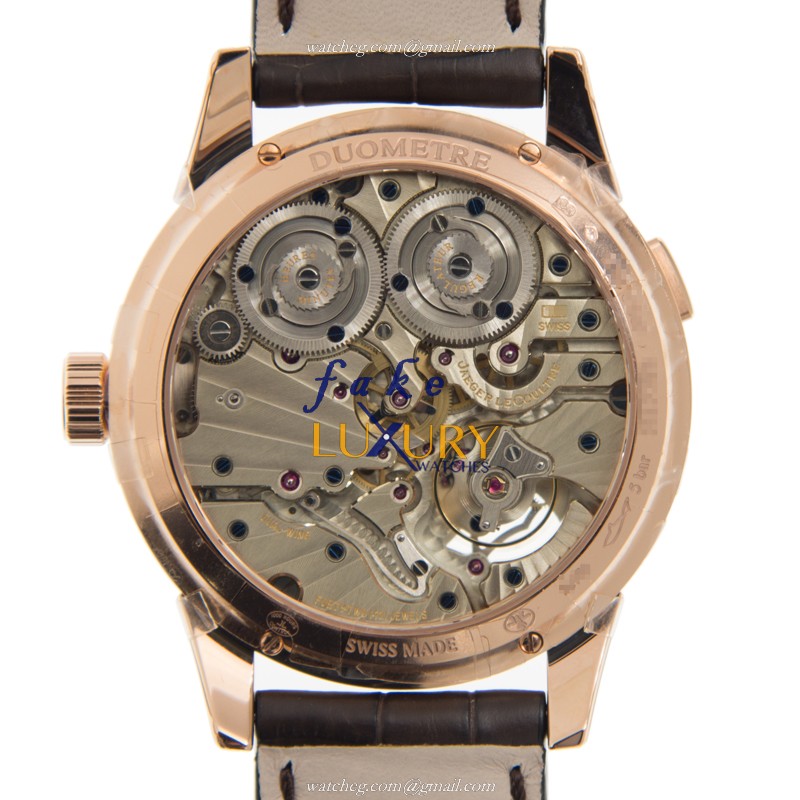 Jaeger-Lecoultre Q6042422 DUOMETRE Manual Wind 18kt Rose Gold Replica Watch - Swiss Movement - Image 3