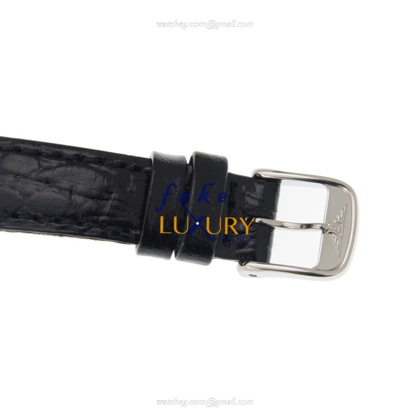 Longines L4.360.4.12.2 Replica Watch, White Dial, Steel Case, Black Alligator Strap, Automatic - Image 4