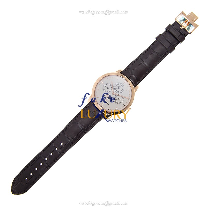 Vacheron Constantin Patrimony Traditionelle 43175/000R-9687 Automatic White Dial Replica Watch - Image 2