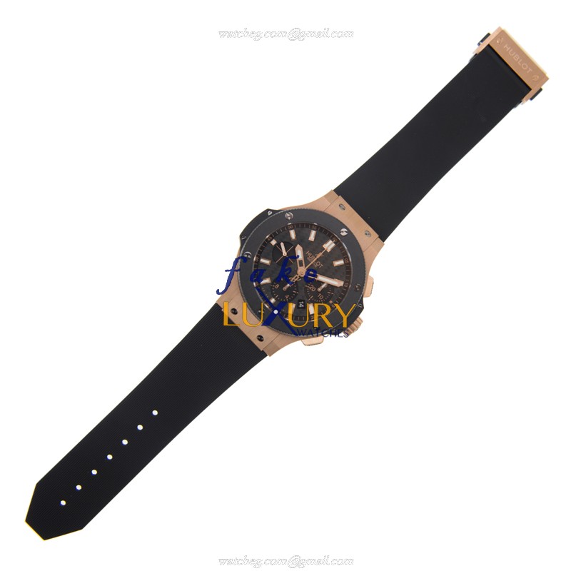 Hublot Big Bang 301.PM.1780.RX Replica Watch, Automatic Movement, Black Dial, Rose Gold & Titanium - Image 2