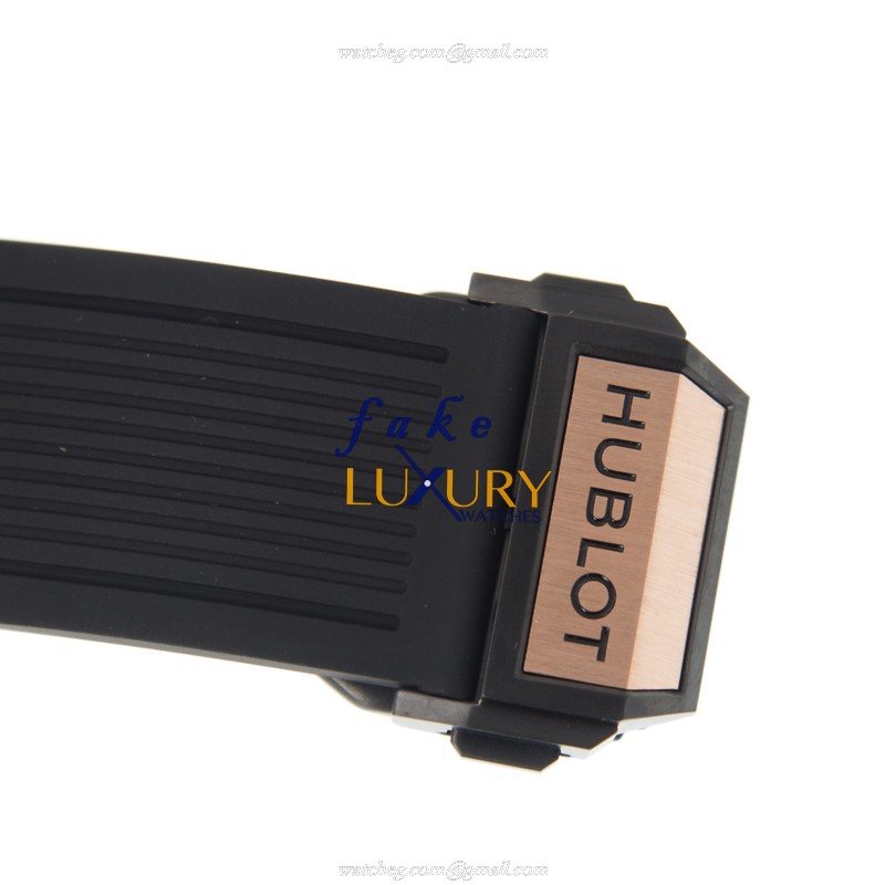 Hublot 411.OX.1180.RX.1704 BIG BANG Auto 18kt Rose Gold Diamond Bezel Replica Watch - Image 4