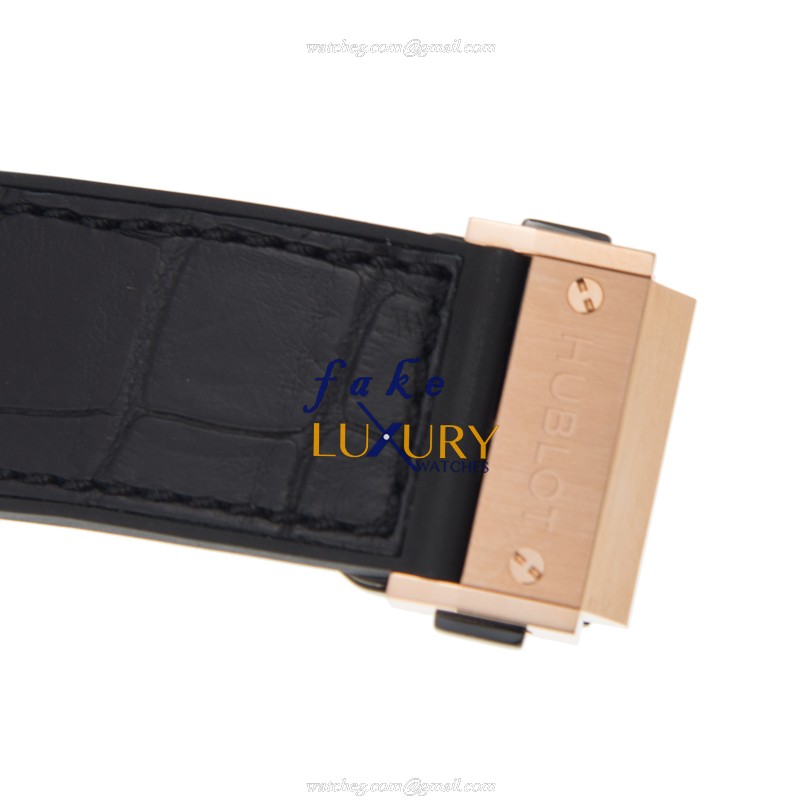 Hublot 515.OX.0180.LR Manual Wind 18kt Rose Gold Classic Fusion Replica Watch - Black Dial - Image 4
