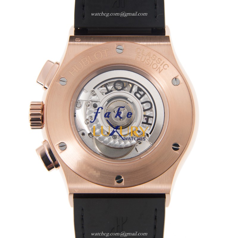 Hublot 525.OX.0180.LR.1104 CLASSIC FUSION Automatic 18kt Rose Gold & Diamonds  Replica Watches - Image 3