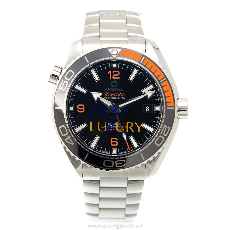 Omega 215.30.44.21.01.002 SEAMASTER - Automatic - Stainless Steel - Replica Watch - 43.5mm Black - Image 2