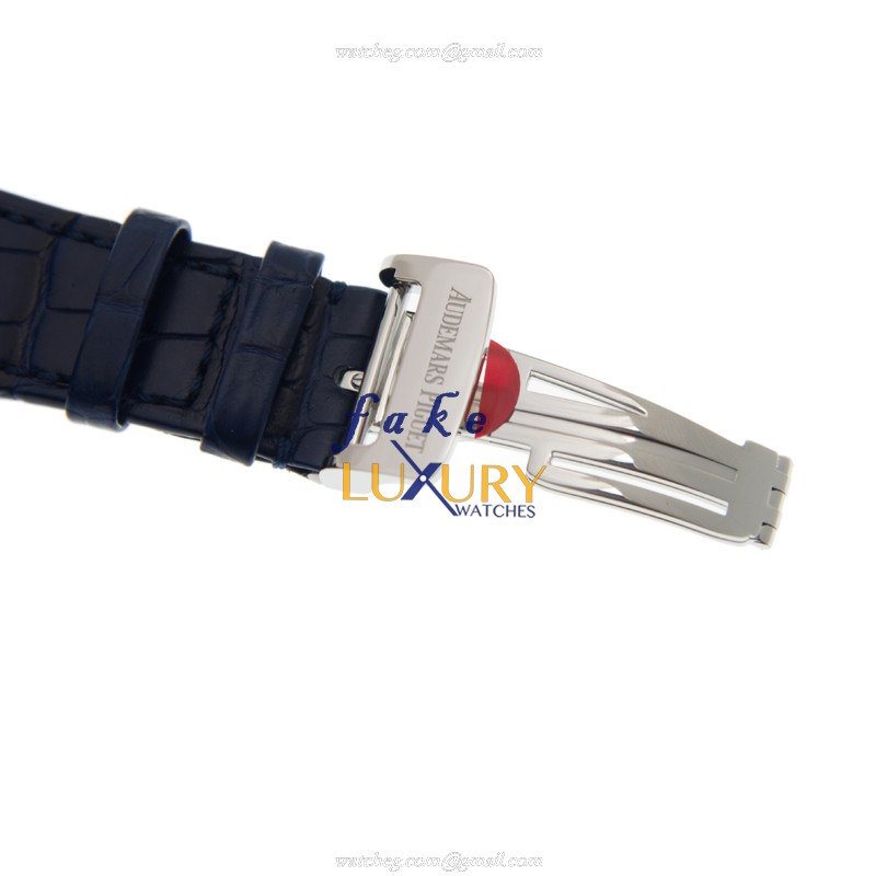 26124ST.OO.D018CR.01 - Audemars Piguet Royal Oak Replica Watch - Automatic - Blue Dial Rubber Strap - Image 4