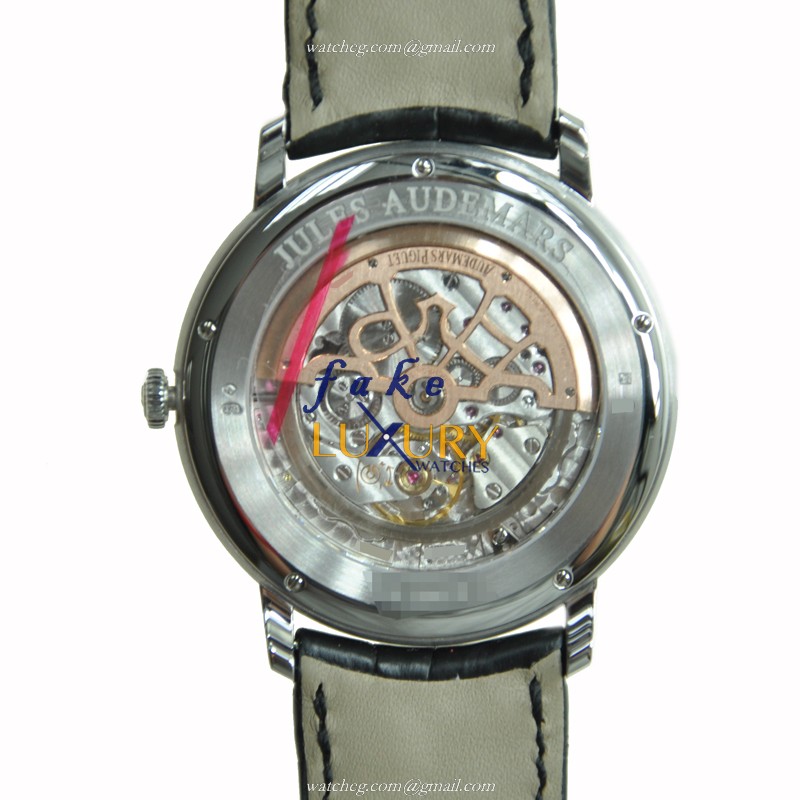 Audemars Piguet Jules 15180BC.OO.A002CR.01 Replica Watch with Silver Dial, Automatic - Image 4