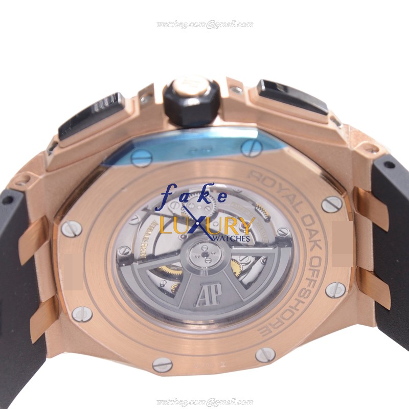 Audemars Piguet 26400RO.OO.A002CA.01 Royal Oak Offshore Replica Watch, Automatic, Black Dial, 18kt - Image 4