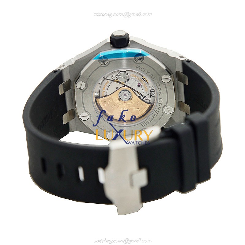 Audemars Piguet Royal Oak Offshore 15710ST.OO.A002CA.01 Replica Watch, Black Dial, Steel Case - Image 4