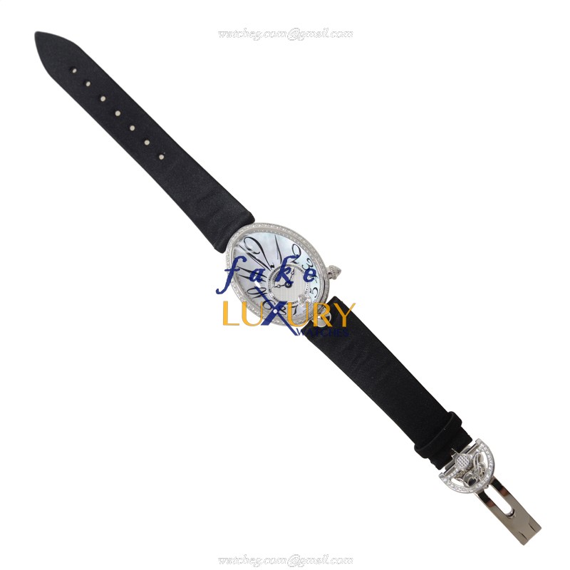 Breguet 8918BB/58/864/D00D Replica Watch, White Mother of Pearl Dial, 18kt Gold & Diamond Case - Image 2