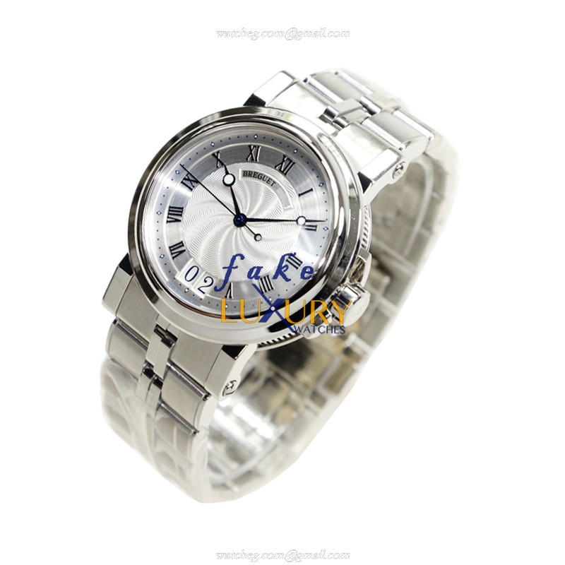 5817ST/12/SV0 - Breguet MARINE Replica Watch Automatic Silver Dial Stainless Steel - Image 3