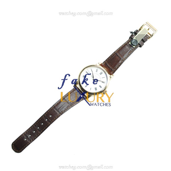 A Lange & Sohne 232.032 - Replica Watch - Manual Wind - 18kt Rose Gold - Silver Dial - Image 2