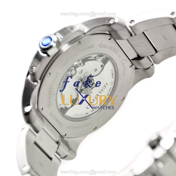 Cartier W7100016 - Automatic - Steel Case Replica Watch - Caliber De Cartier - Image 4