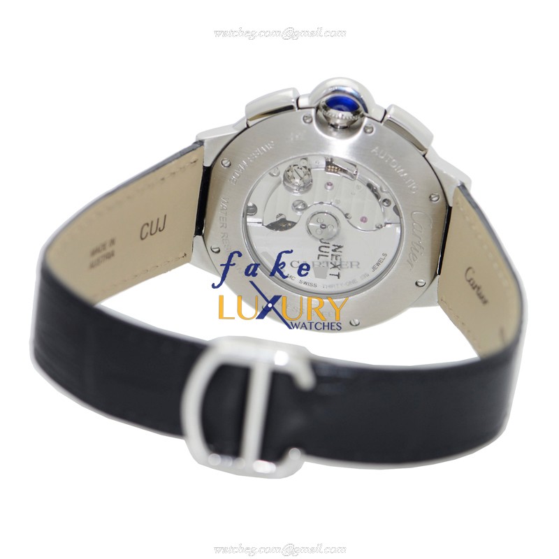 Cartier W6920079 BALLON BLEU Automatic Steel Case Black Dial Replica Watch - Image 4