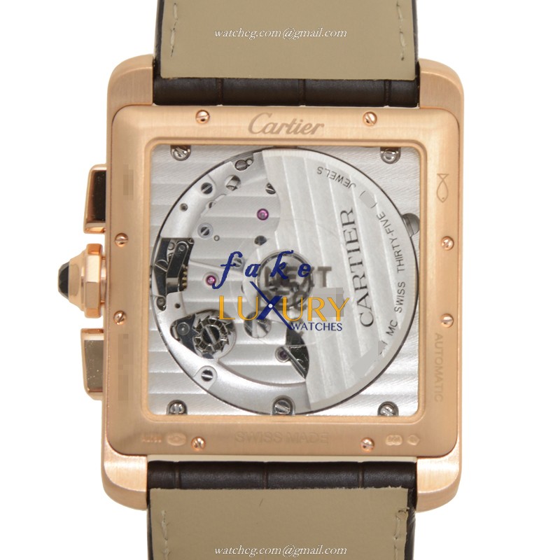 Cartier W5330005 Automatic | 18kt Rose Gold | Ceramic Bezel | Replica Watch - Image 3