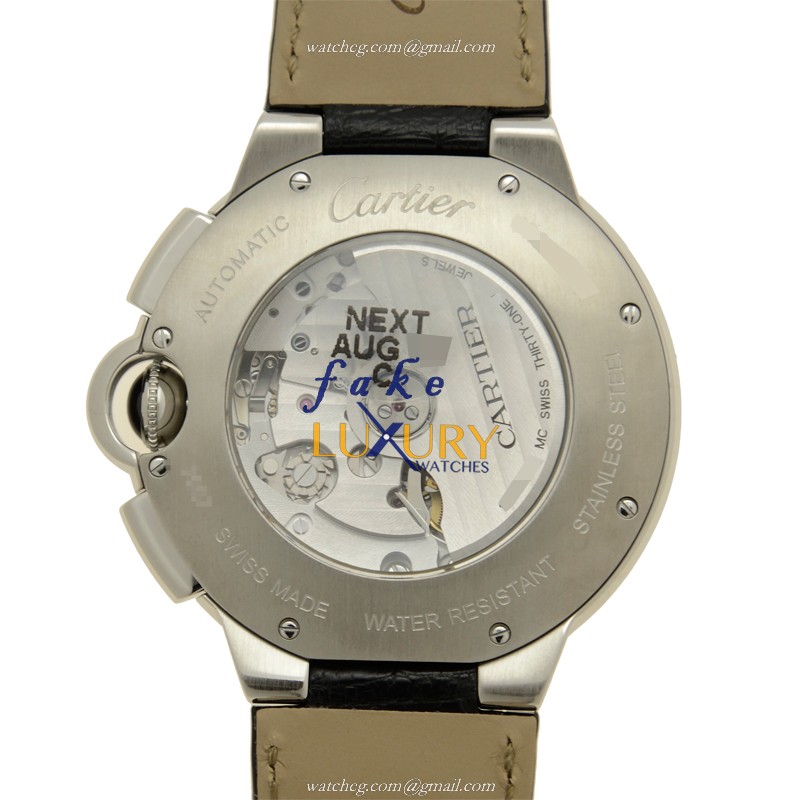 Cartier W6920078 BALLON BLEU Automatic Silver Dial Steel Case Replica Watch - Image 3