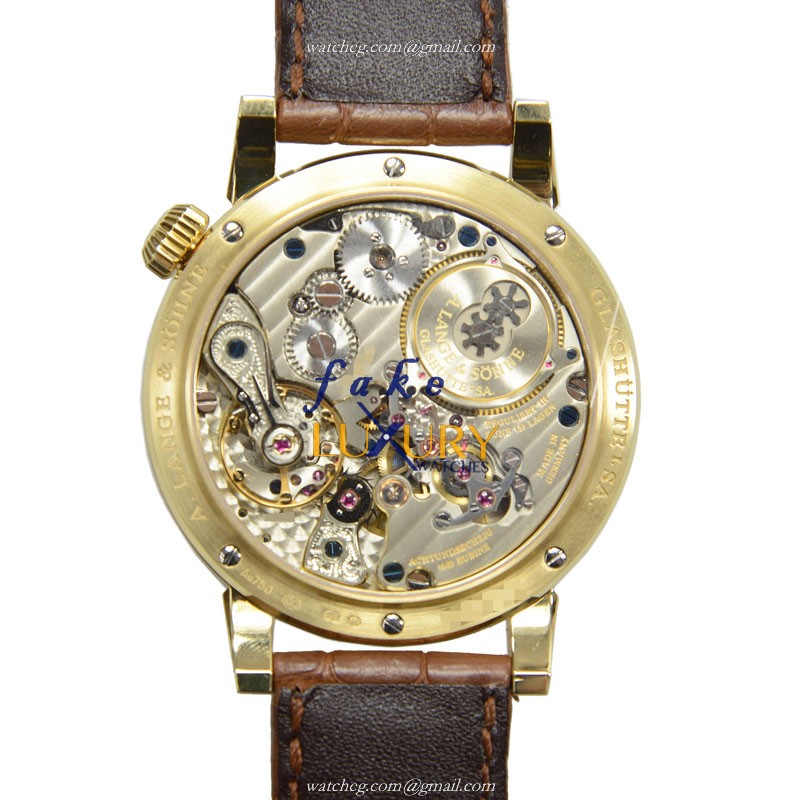 A. Lange & Sohne 140.021 Replica Watch in 18kt Yellow Gold with Manual Wind - Image 3