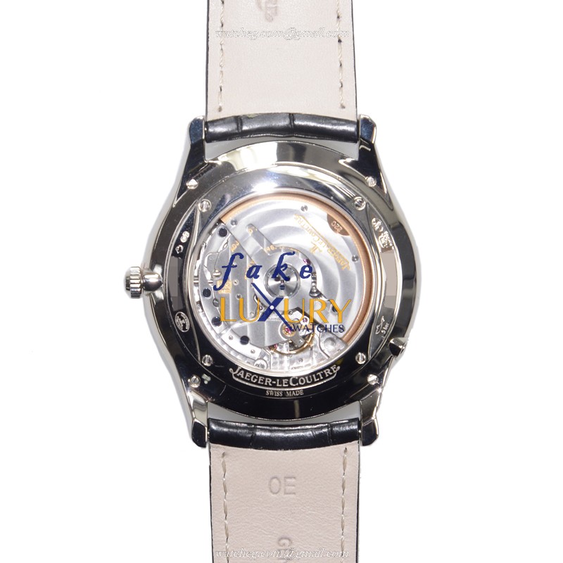Jaeger-Lecoultre Q1303520 Master Ultra Thin Replica Watch, Automatic, Silver Dial, 18kt White Gold - Image 3