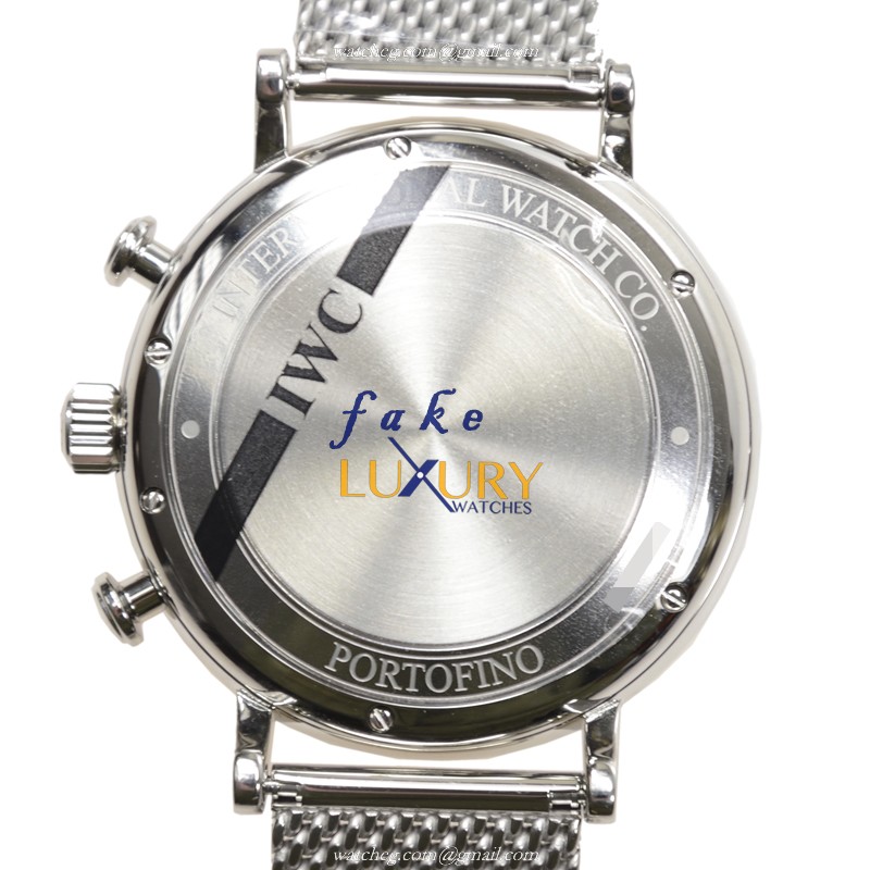 IWC Portofino IW391015 Automatic Stainless Steel Silver Dial Replica Watch - Image 3