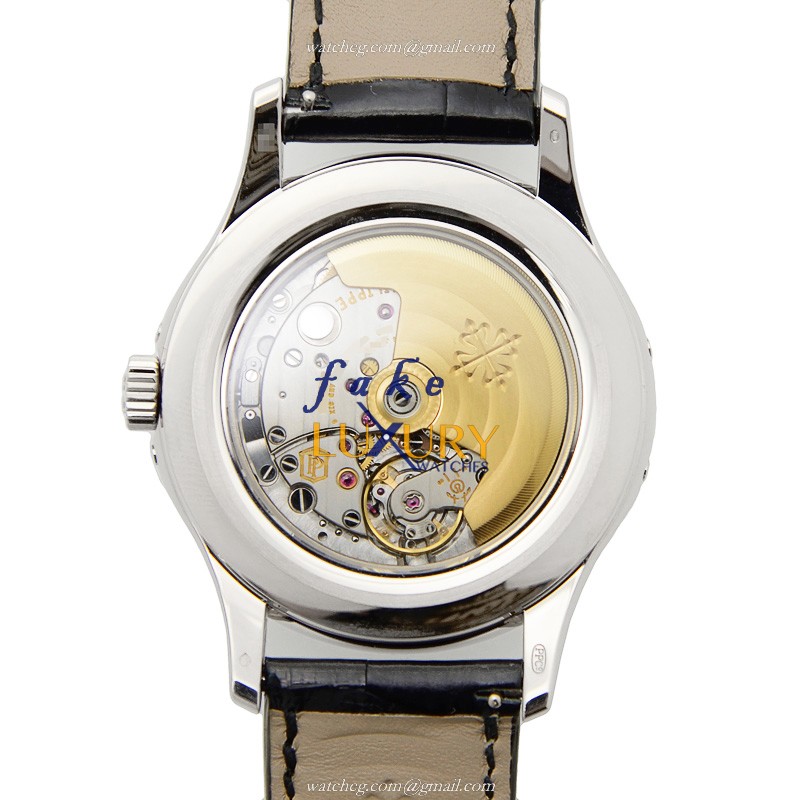 Patek Philippe 5205G-001 COMPLICATIONS Automatic 18kt White Gold Gray Dial Replica Watch - Image 3