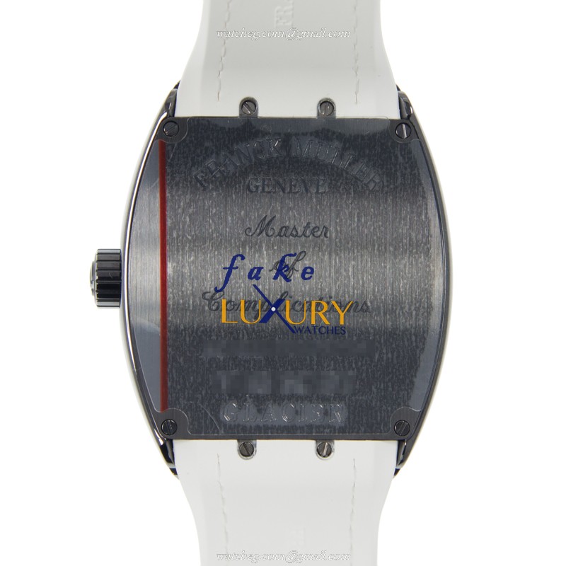 Franck Muller Vanguard V 45 SC DT GLACIER AC.GL Automatic Steel, Black Dial Replica Watch - Image 3