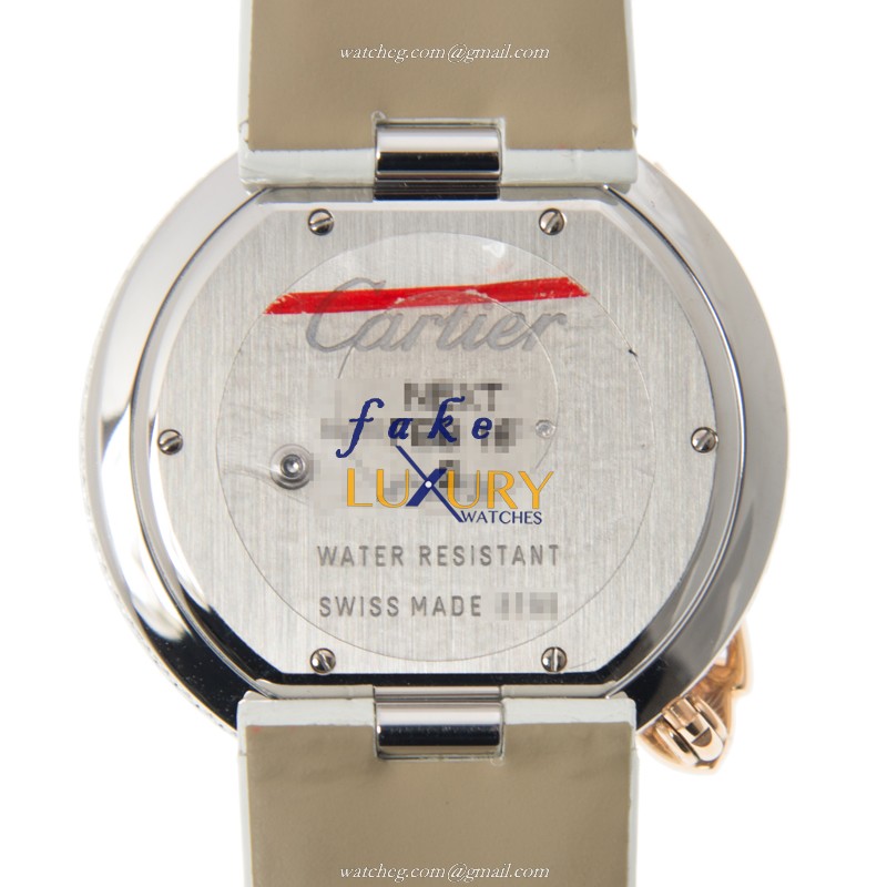 - CARTIER HPI00911 PANTHeRE DE CARTIER Quartz 18kt White Gold Diamond Replica Watch - Automatic - Image 4