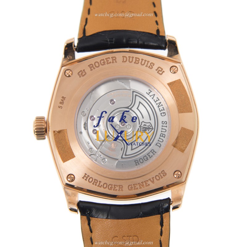 RDDBMG0026 - Roger Dubuis La Monegasque Replica Watch - 18kt Rose Gold Gray Dial - Image 3