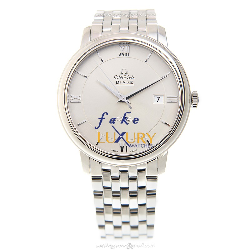 Omega 424.10.40.20.02.003 DE VILLE AUTO | STAINLESS STEEL | Replica Watch - Image 2