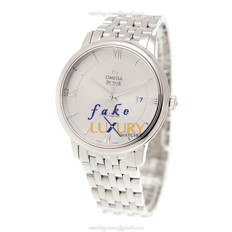 Omega 424.10.40.20.02.003 DE VILLE AUTO | STAINLESS STEEL | Replica Watch - Image 3