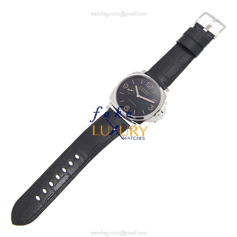 Panerai PAM00674 LUMINOR DUE Automatic Black Dial Steel Case Replica Watch - Image 2