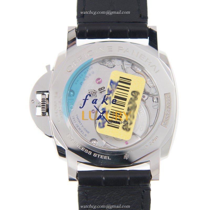 Panerai PAM00674 LUMINOR DUE Automatic Black Dial Steel Case Replica Watch - Image 3