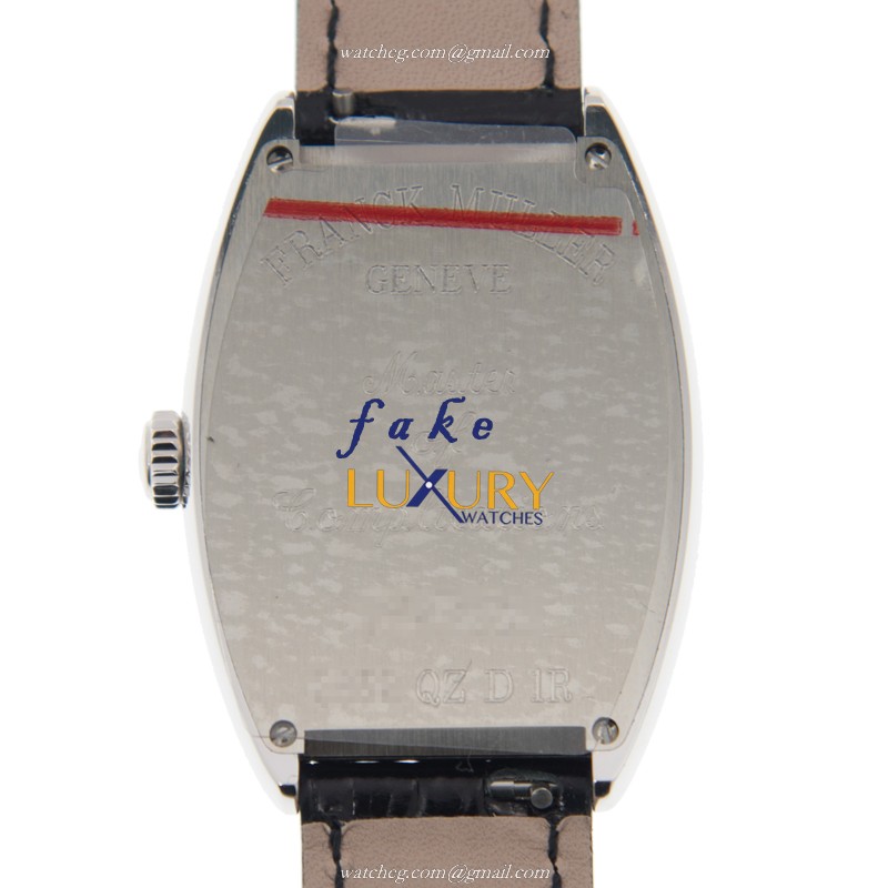 Franck Muller 2852 QZ D 1R AC Replica Watch, Silver Dial, Steel Case, Quartz Movement - Image 3