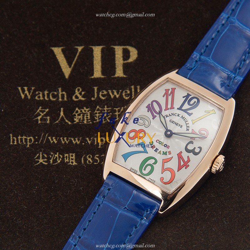 Franck Muller 7502 QZ COL DRM 5N | Quartz | 18kt Rose Gold | Replica Watch - Image 5