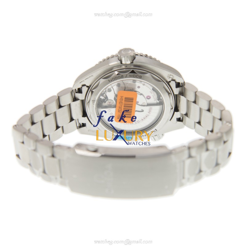 Omega 215.30.44.21.03.001 SEAMASTER Automatic Stainless Steel Replica Watch, Blue Dial, Silver Strap - Image 4