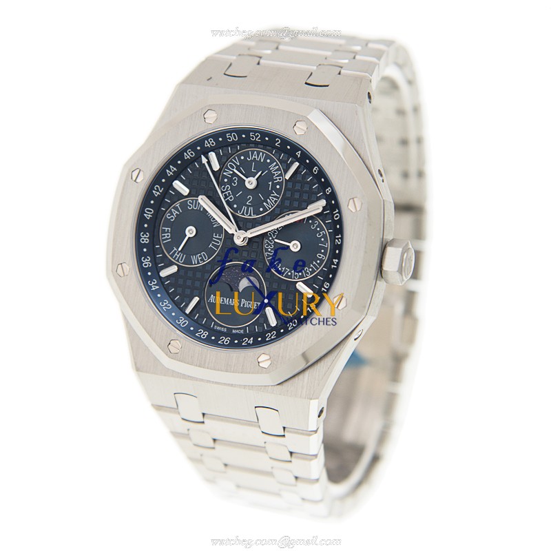 Audemars Piguet 26574ST.OO.1220ST.02 Replica Watch, Automatic Movement, Blue Dial, Steel Bracelet - Image 3