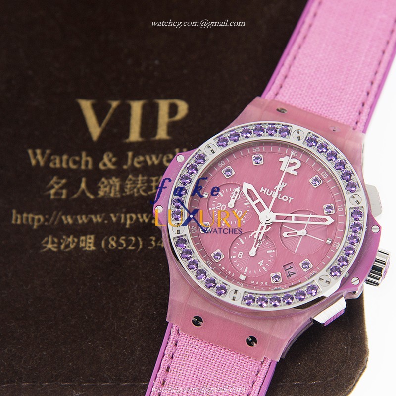 Hublot 341.XP.2770.NR.1205 BIG BANG Auto Titanium Diamond Bezel Replica Watch - Image 4
