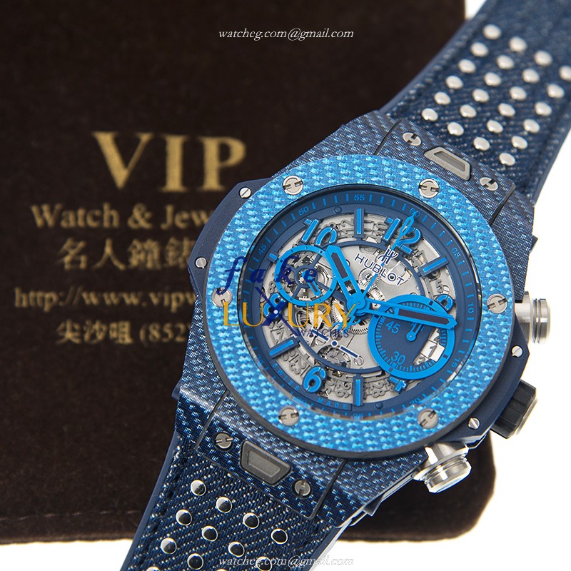 Hublot Big Bang 411.YL.5190.NR.IT115 Carbon Fiber Silver Dial Automatic Replica Watch - Image 5