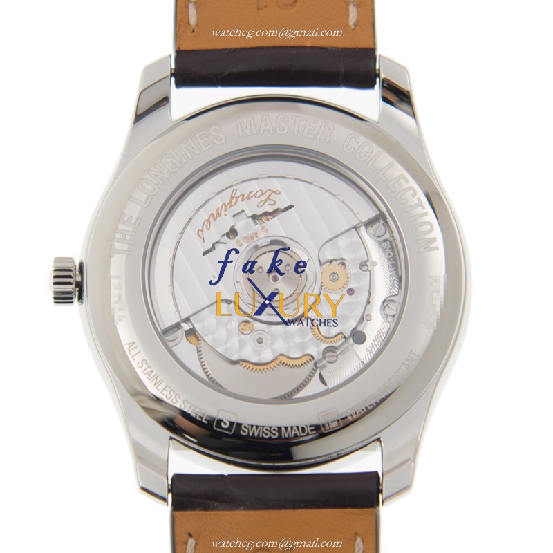 Longines L2.793.4.78.5 Swiss Automatic Replica Watch - Silver Dial, Steel Case - Image 3