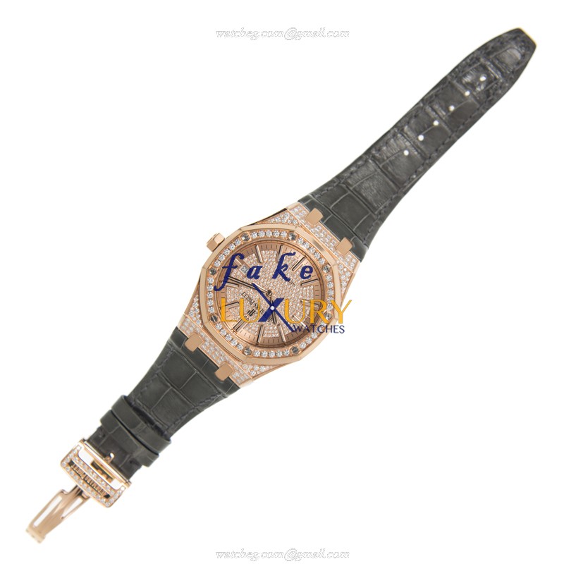 Audemars Piguet Royal Oak 15402OR.ZZ.D003CR.01 Replica Watch With Automatic Movement, Rose Gold - Image 2