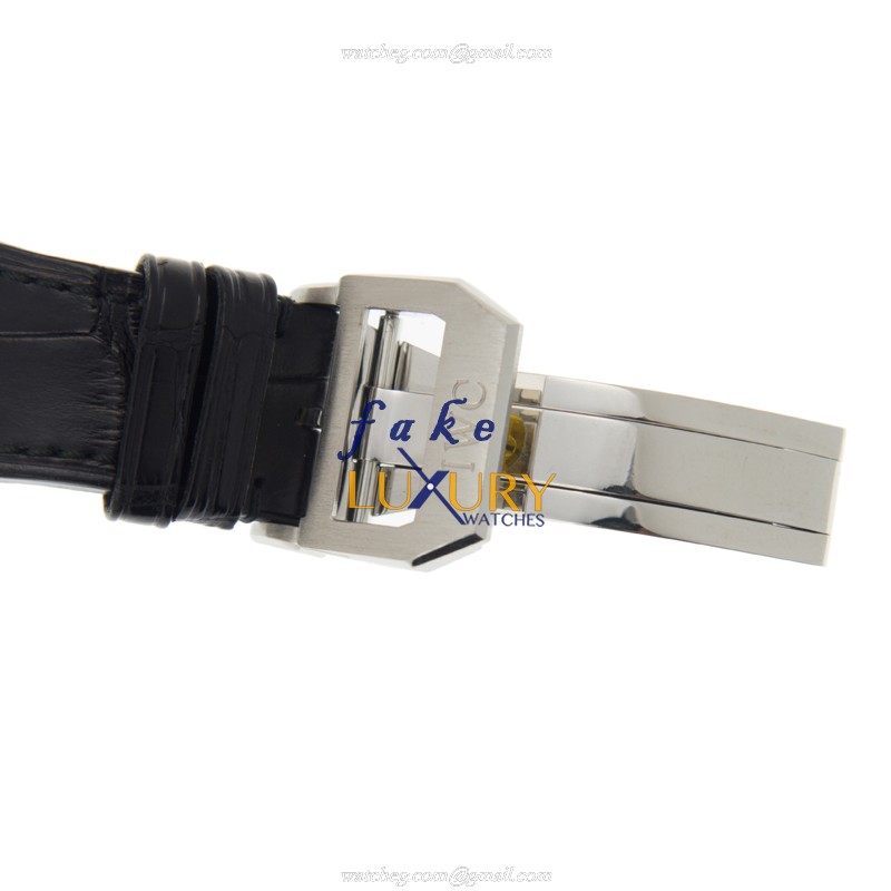 IWC Da Vinci IW376101 Automatic 18kt White Gold Silver Dial Black Alligator Strap Replica Watch - Image 4
