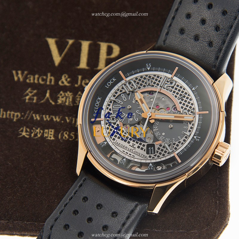 Jaeger-Lecoultre Q1972472 | AUTO | 18kt Rose Gold | Ultra Thin | Replica Watch - Image 5