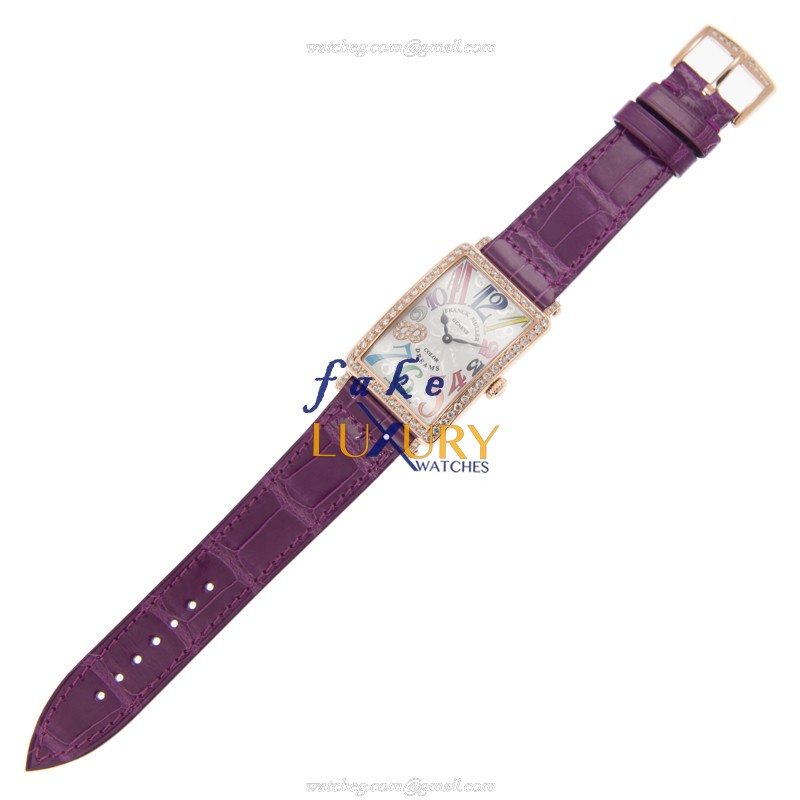 Franck Muller 952 QZ COL DRM D 1R CD8 5N - Replica Watch - Quartz - 18kt Rose Gold - Silver Dial - Image 2
