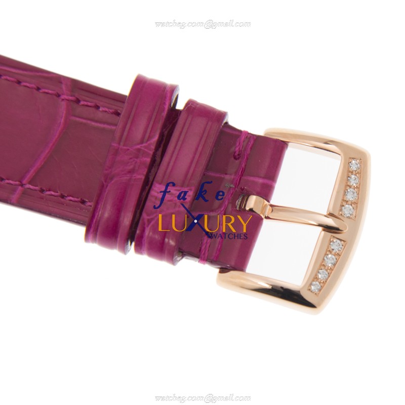 952 QZ MOP D 1R 5N - Franck Muller Long Island Replica Watch - Quartz 18kt Rose Gold White Dial - Image 4