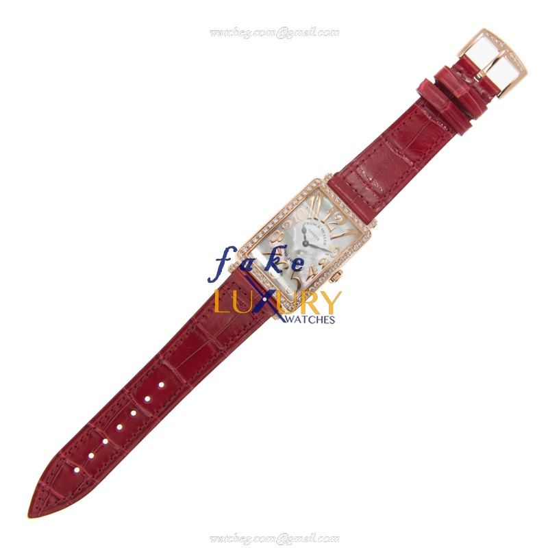 Franck Muller 952 QZ REL MOP D 1R 5N - Replica Watch - Quartz - 18kt Rose Gold - 26mm Case - Image 2