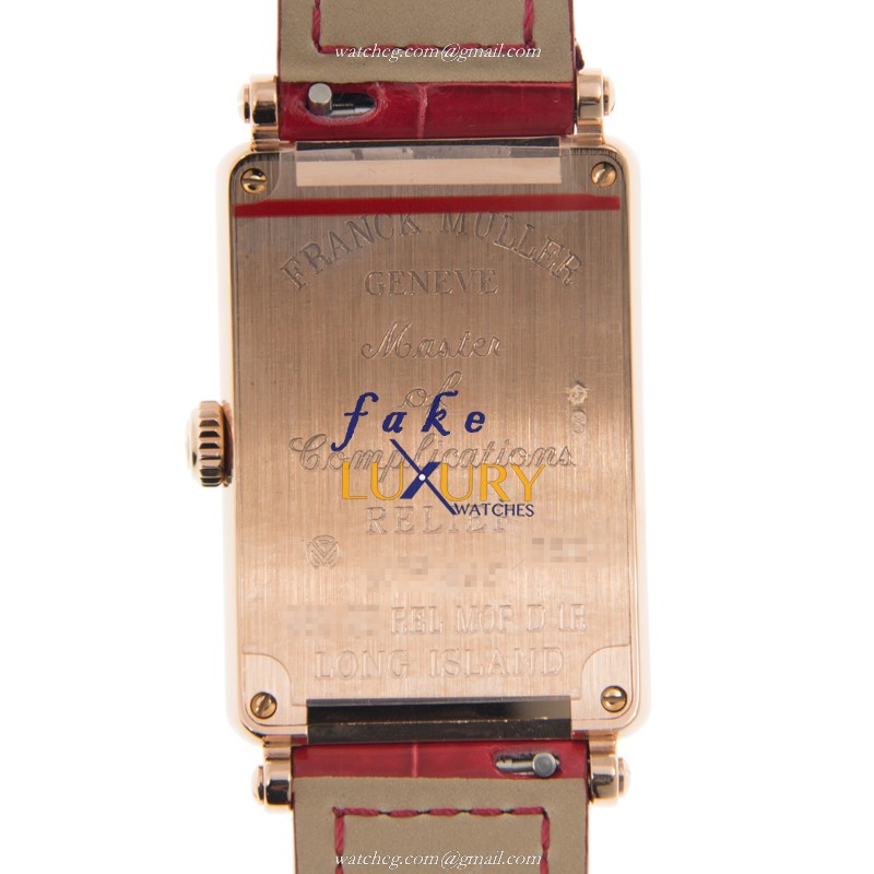 Franck Muller 952 QZ REL MOP D 1R 5N - Replica Watch - Quartz - 18kt Rose Gold - 26mm Case - Image 3