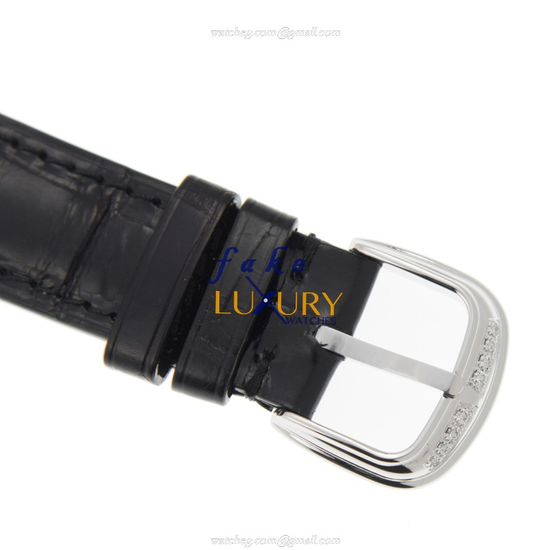 Franck Muller 2852 QZ D 1R CD8 AC Cintree Curvex Replica Watch Quartz Silver Dial Alligator Strap - Image 4