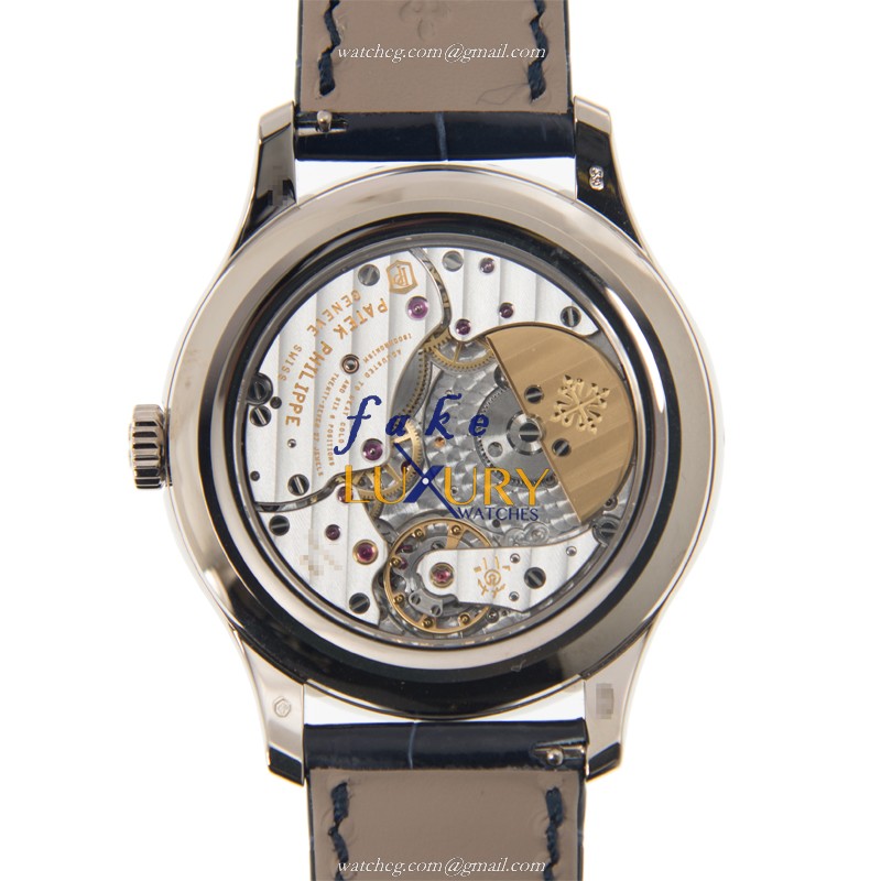 Patek Philippe 5327G-001 Replica Watch, Automatic Movement, Blue Dial, 18kt White Gold Case - Image 3