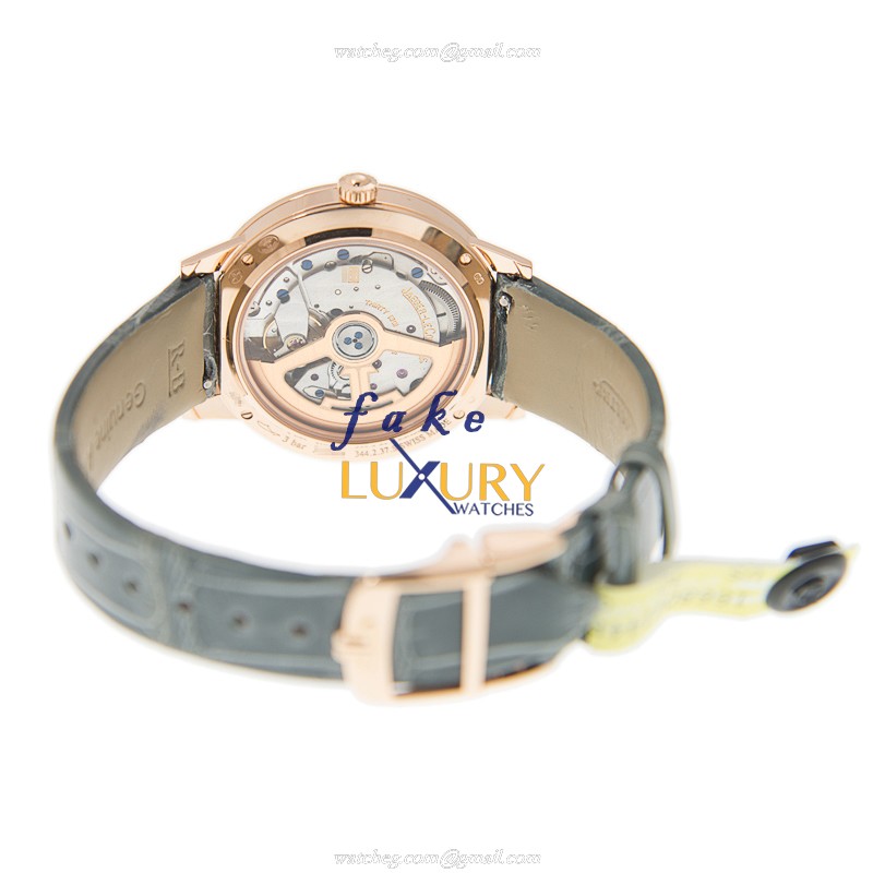 Jaeger-Lecoultre Q3442450 Automatic 18kt Rose Gold & Diamond Bezel - Gray Dial Replica Watch - Image 4