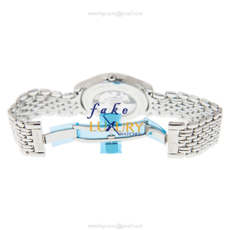 Longines L4.960.4.12.6 Replica Watch, Automatic, White Dial, Stainless Steel Case - Image 5