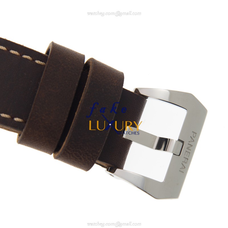 Panerai PAM00662 Radiomir Replica Watch, Brown Dial, Steel Case, Manual Wind, 47mm - Image 4
